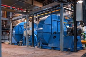 Generator inside power plant powerjet parts